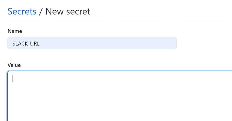 Add Secrets